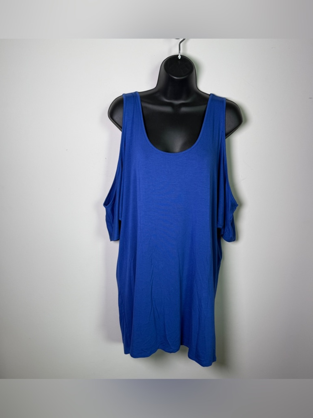 RP by Rachel Pally | Cobalt Blue Cold Shoulder Dress Coverup Breezy | Size M